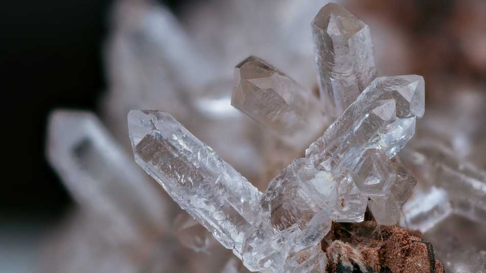 Quartz crystal cluster