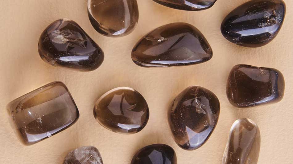 Smoky Quartz crystals for patience