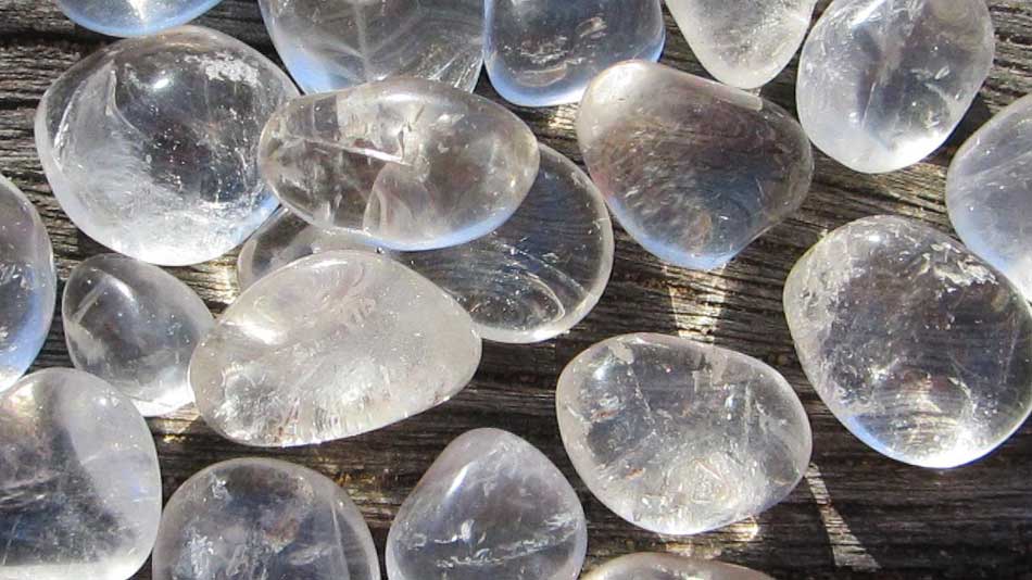 Clear Quartz crystals