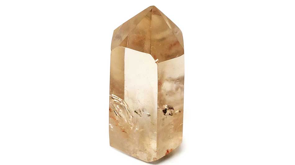 Citrine crystal point